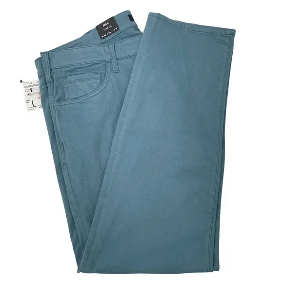 NEW Mavi Zach Straight Leg Mens Pants Size 42x34 Bluestone Twill - Picture 3 of 9